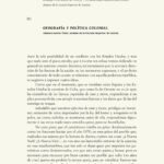 Geografía y política colonial