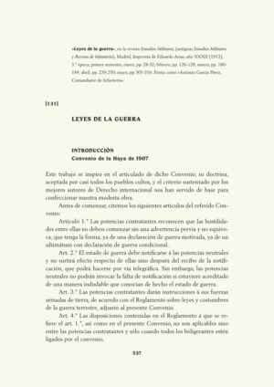 Leyes de la guerra