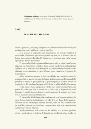El alma del soldado