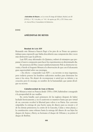 Anécdotas de Reyes