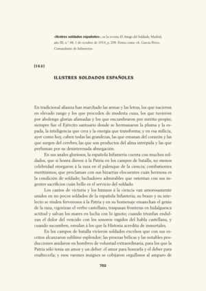 Ilustres soldados españoles