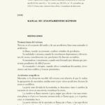 Manual de levantamientos rápidos