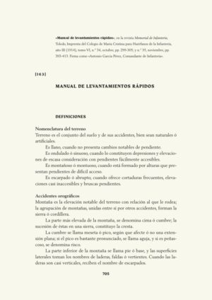 Manual de levantamientos rápidos
