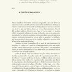 A través de los Andes
