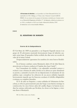 El heroísmo de Borbón