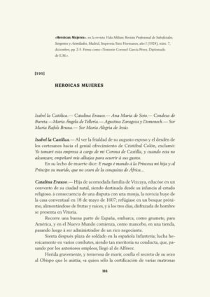 Heroicas Mujeres