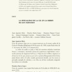 La Oficialidad de la E. R. en la Orden de San Fernando