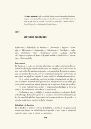 Virtudes militares