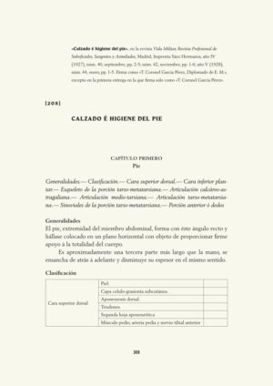 Calzado é higiene del pie
