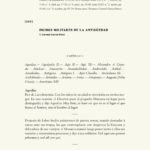 Dichos militares de la antigüedad