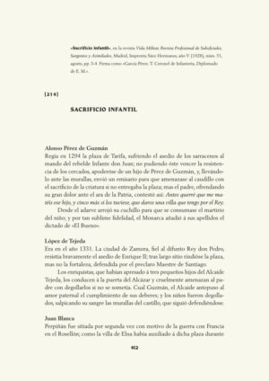 Sacrificio infantil