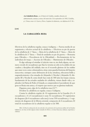 La Caballería Rusa