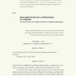 Reglamentación de la mendicidad en Córdoba