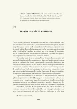 Francia y España en Marruecos