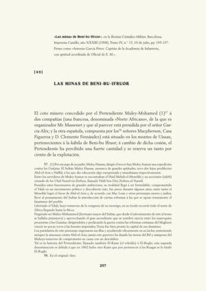 Las minas de Beni-bu-Ifruor