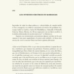 Los intereses españoles en Marruecos