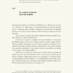 El Cadete Vázquez y Afán de Ribera