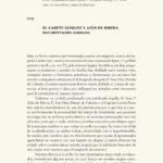 El Cadete Vázquez y Afán de Ribera. Documentación ignorada