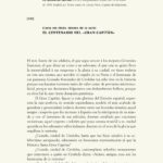 El centenario del Gran Capitán.  La opinión del ejército