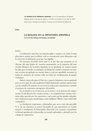 La Realeza en la Infantería española