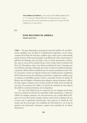 Ecos militares de América