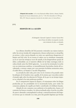 Después de la acción