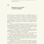 Biografía del Capitán D. Vicente Moreno