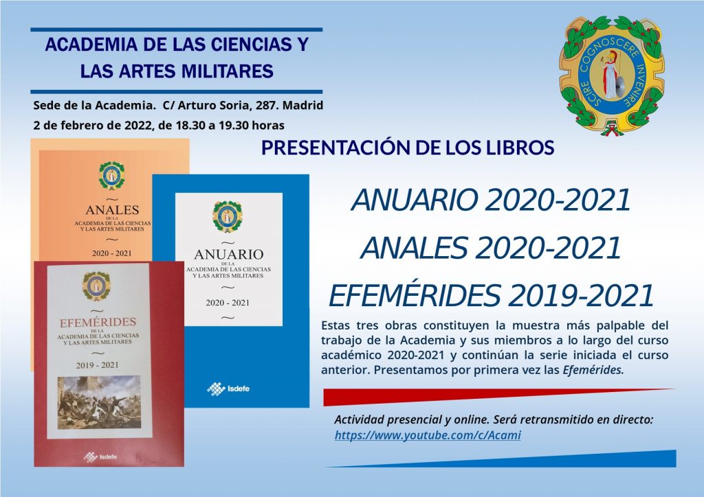 Presentación libros Anuario, Anales y Efemérides